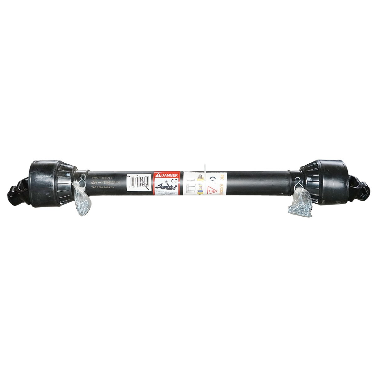Cardan 1200 mm T6 cruce 30,2x92 (teava triunghiulara) 1 3/8 Z=6